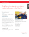 Total base number in petroleum products by automated titration (język angielski, pdf)